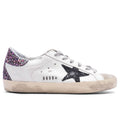 Womens Super Star White Taupe Fuxia Black