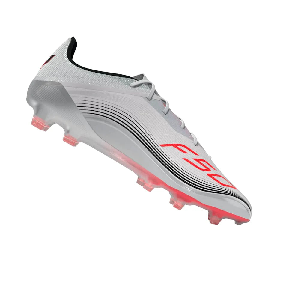 adidas F50 Messi Elite Firm Ground Soccer Cleats White Red