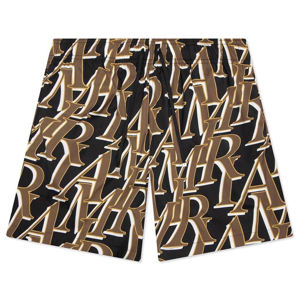 Repeat Swim Trunk Black