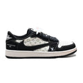Louis Vuitton x Nike Air Jordan 1 Low Panda Monogram Custom