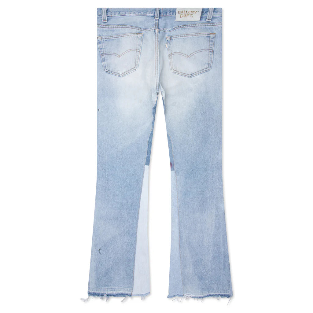 La Flare Washed Denim
