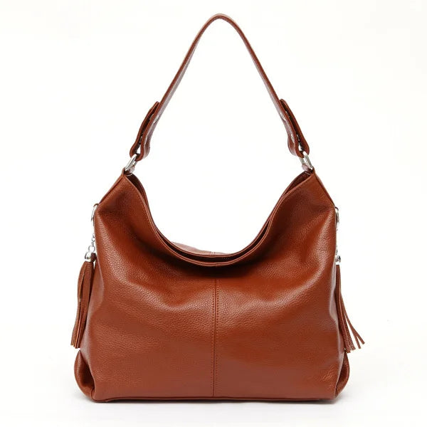 Bolsa de Ombro de Couro Bolzano