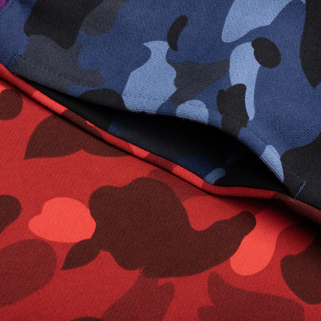 Crazy Camo Shark Sweat Shorts Navy