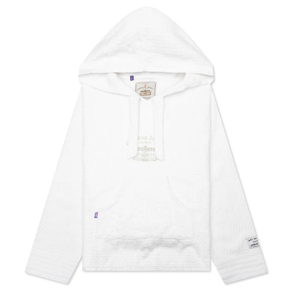 Beach Baja Hoodie White