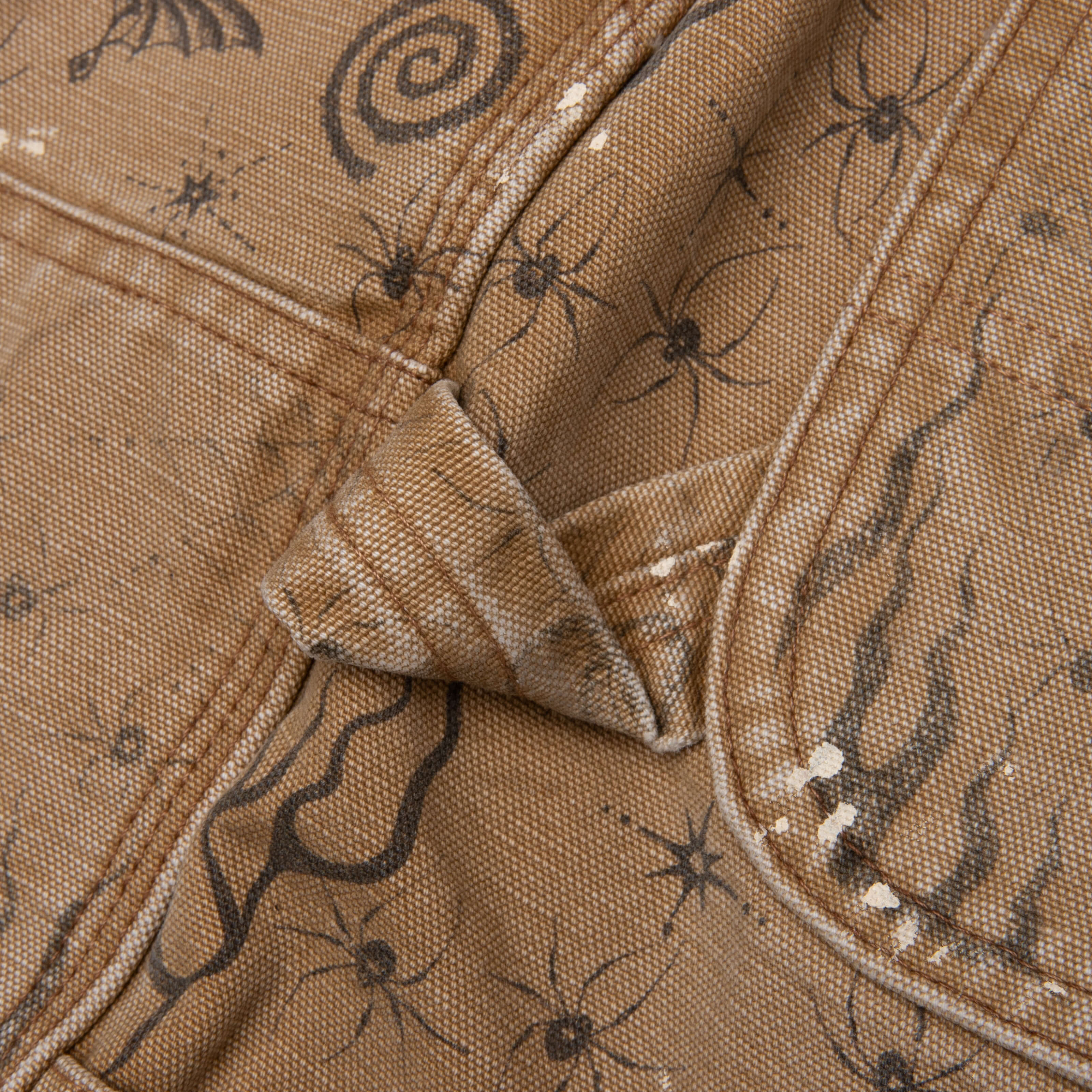 Saint Michael X DrWoo Mx6 Double Knee Pants Beige