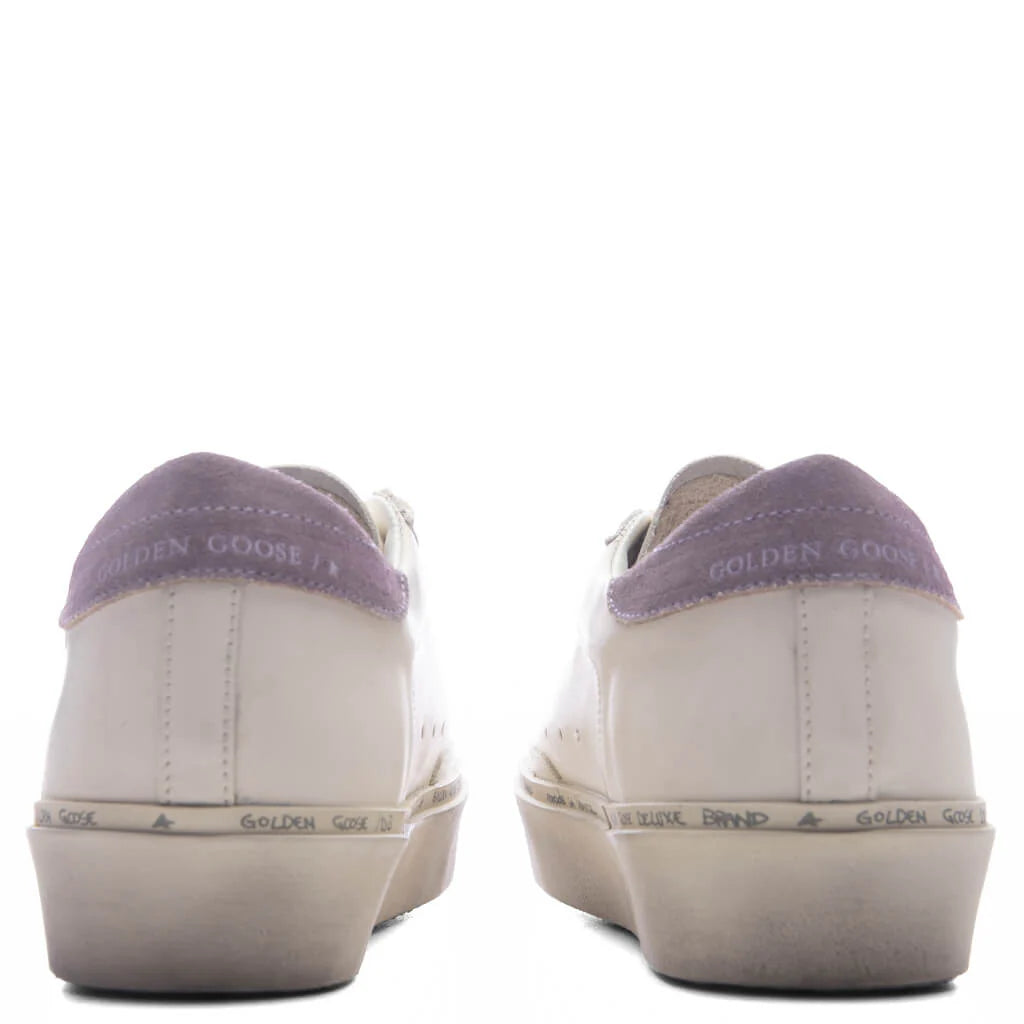 Womens Hi Star White Lilla Lilac
