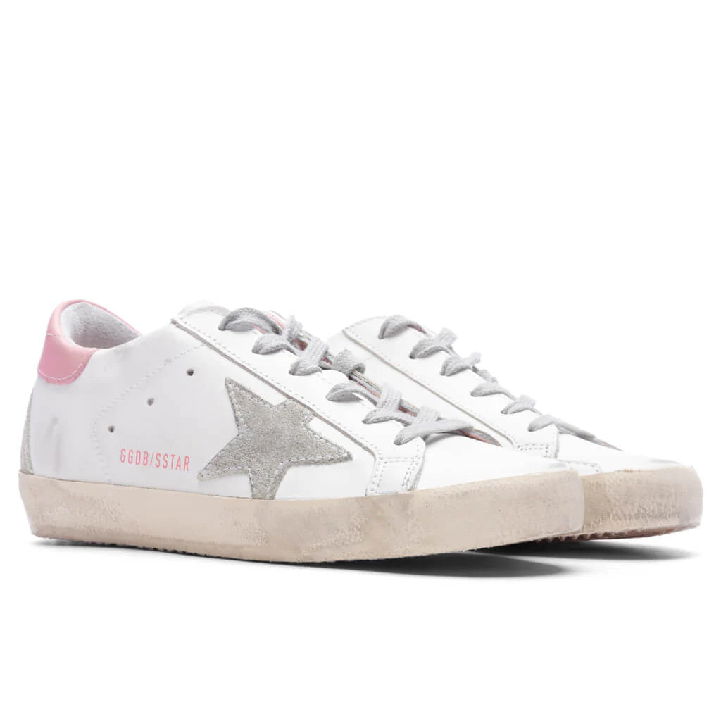 Womens Super Star Sneakers White Ice Light Pink