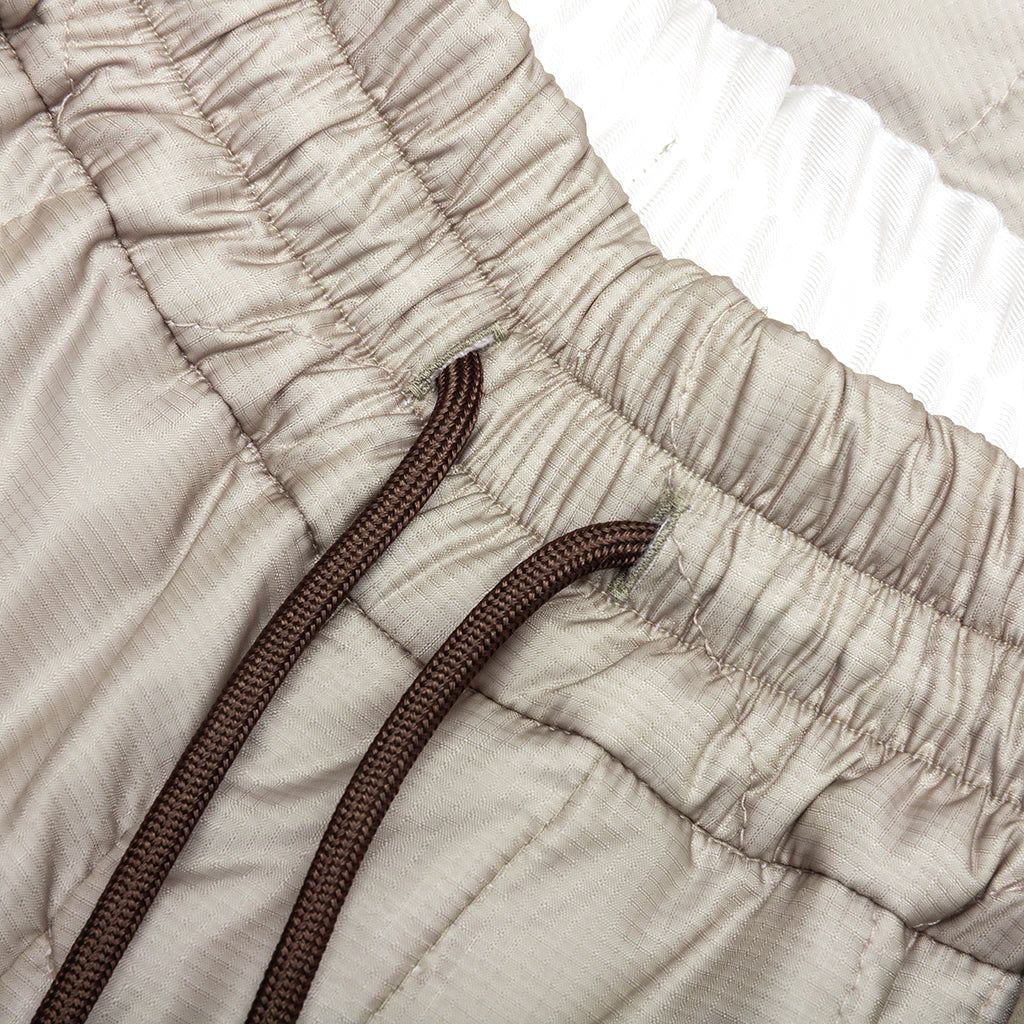 Pleaded Padded Pants Sand