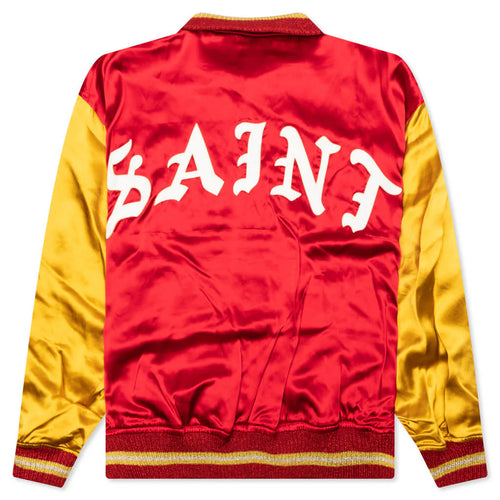 Saint Varsity Jacket Red