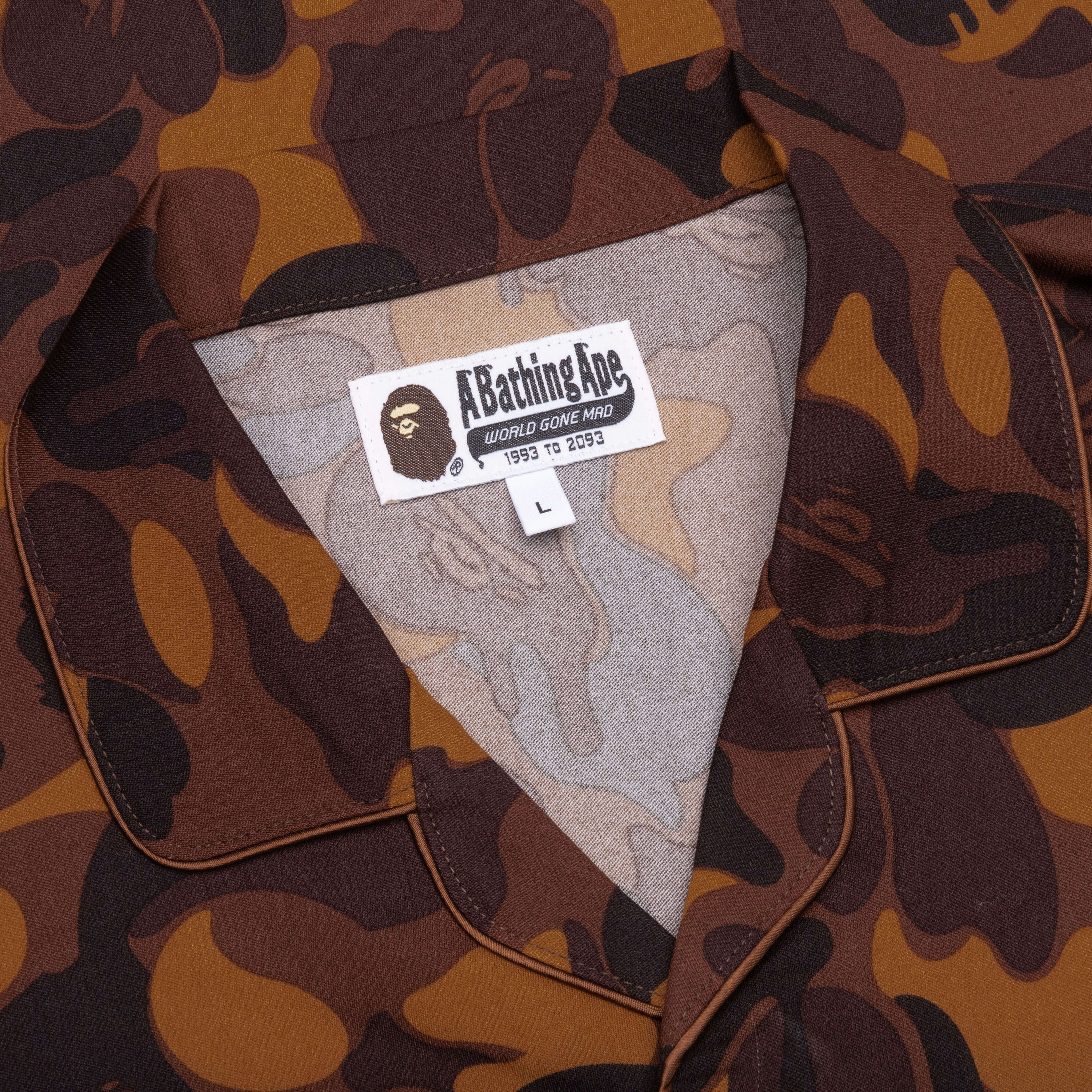 Valentine Chocolate Camo Pajamas Brown