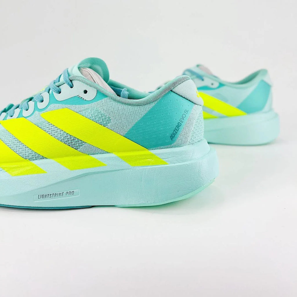 Adidas Adizero EVO SL Semi Flash Aqua Lucid Lemon Mint Ton