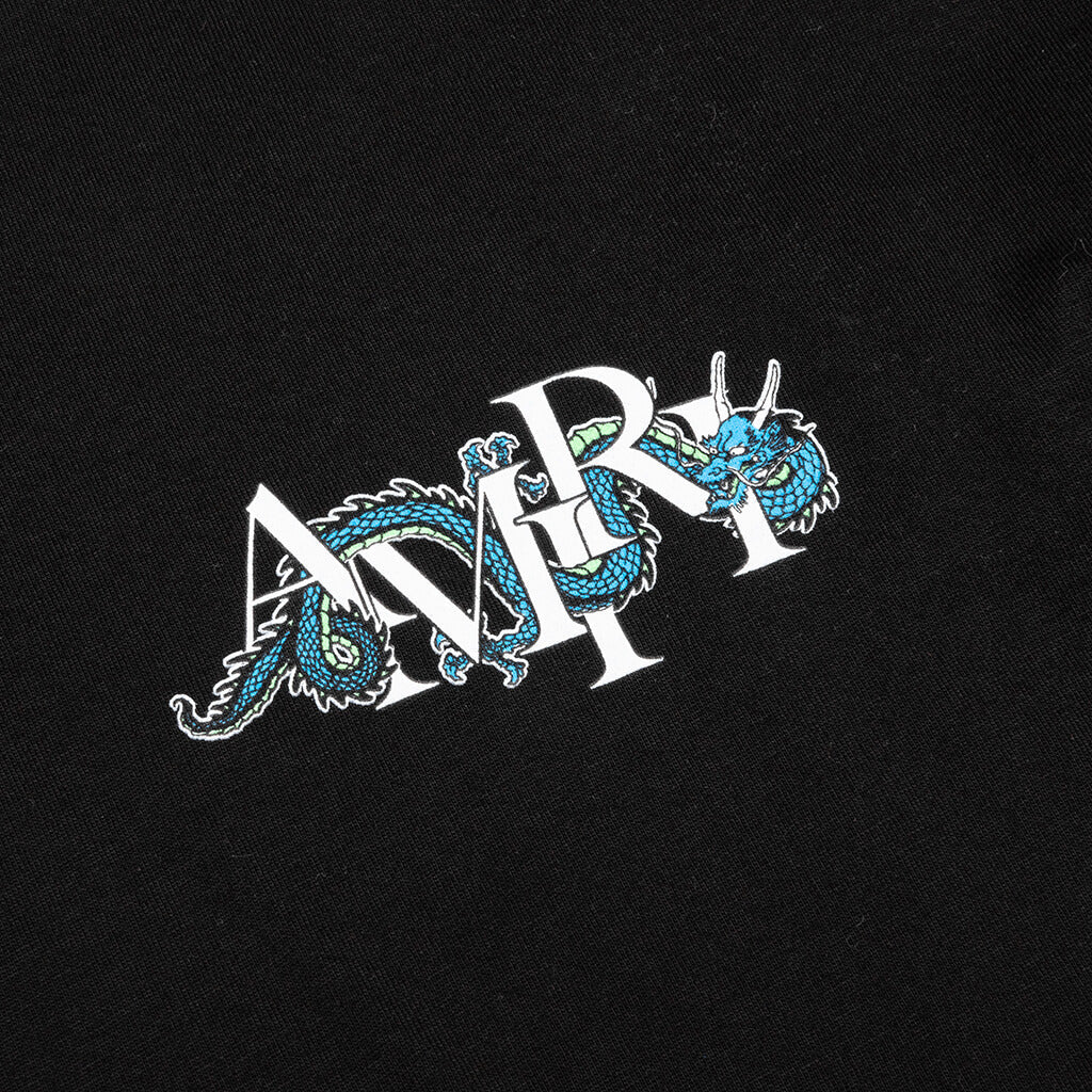 LNY Dragon L S Tee Black