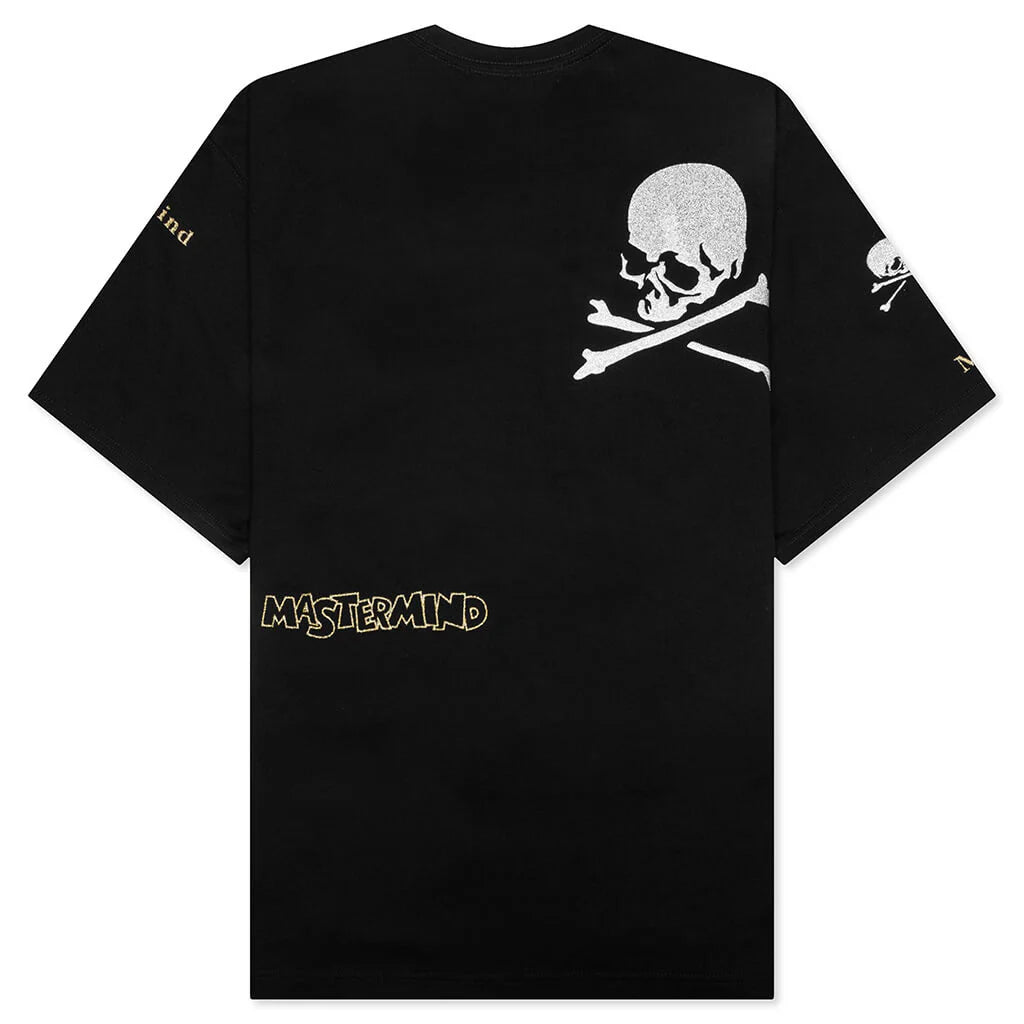 Boxy Multi Logo Tee Black