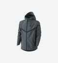 Tech Windrunner Mens Jacket Cool Grey Obsidian