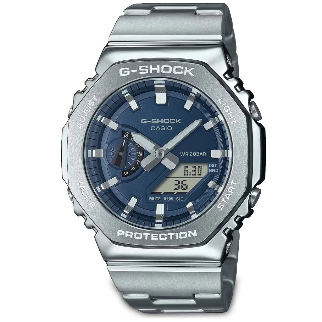 GM2110D 2B Silver Navy Blue