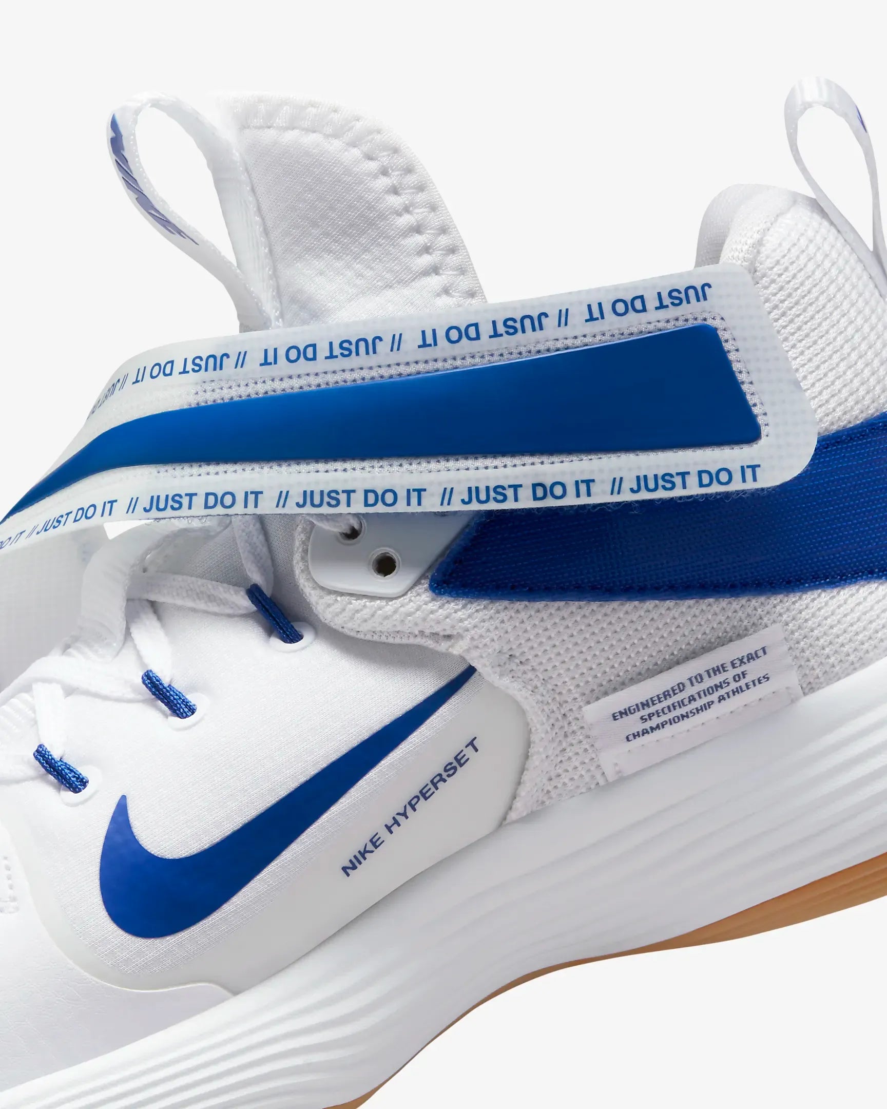 Tênis Nike React HyperSet 1 Vôlei Branco Azul