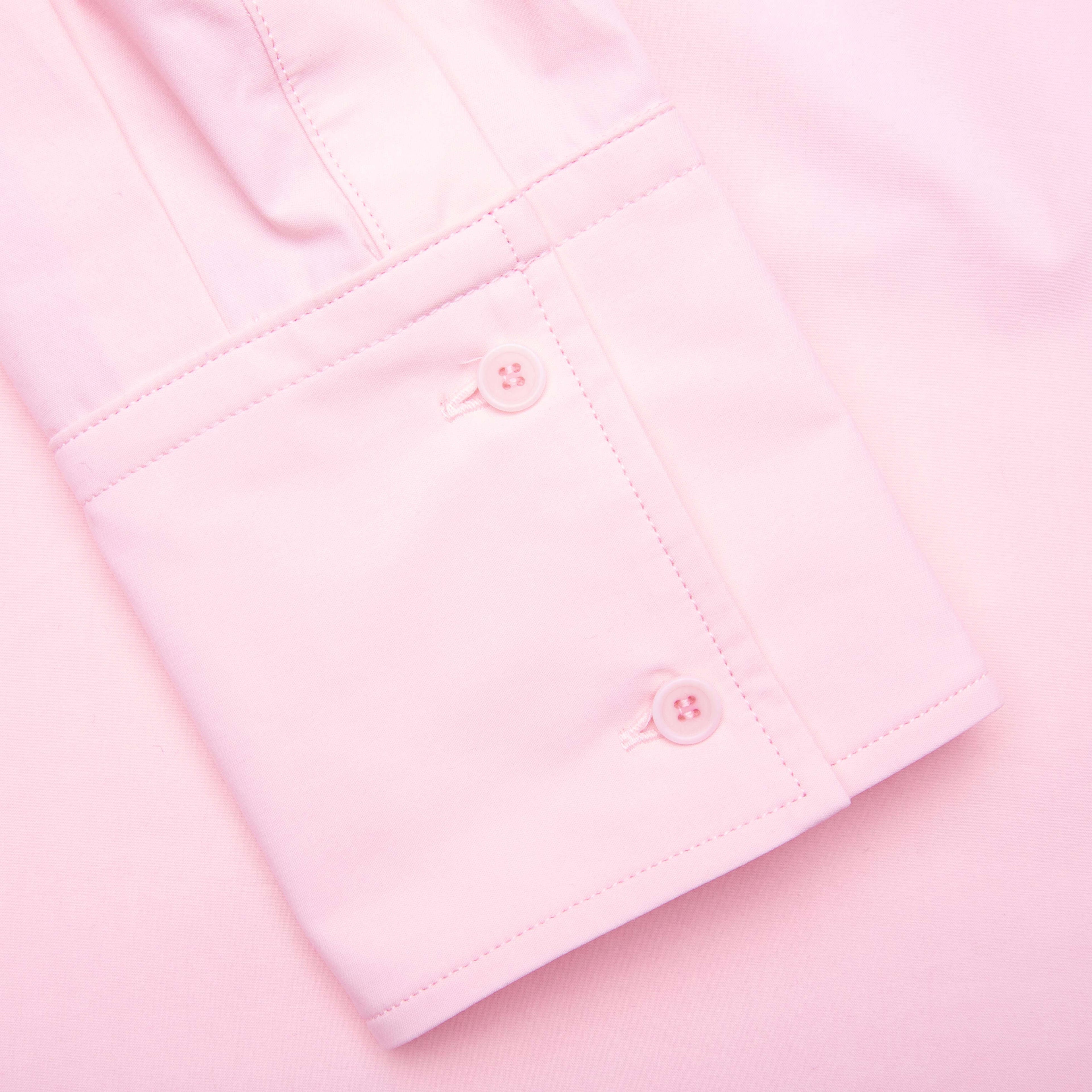 Satin Insert Shirt Rose Pink