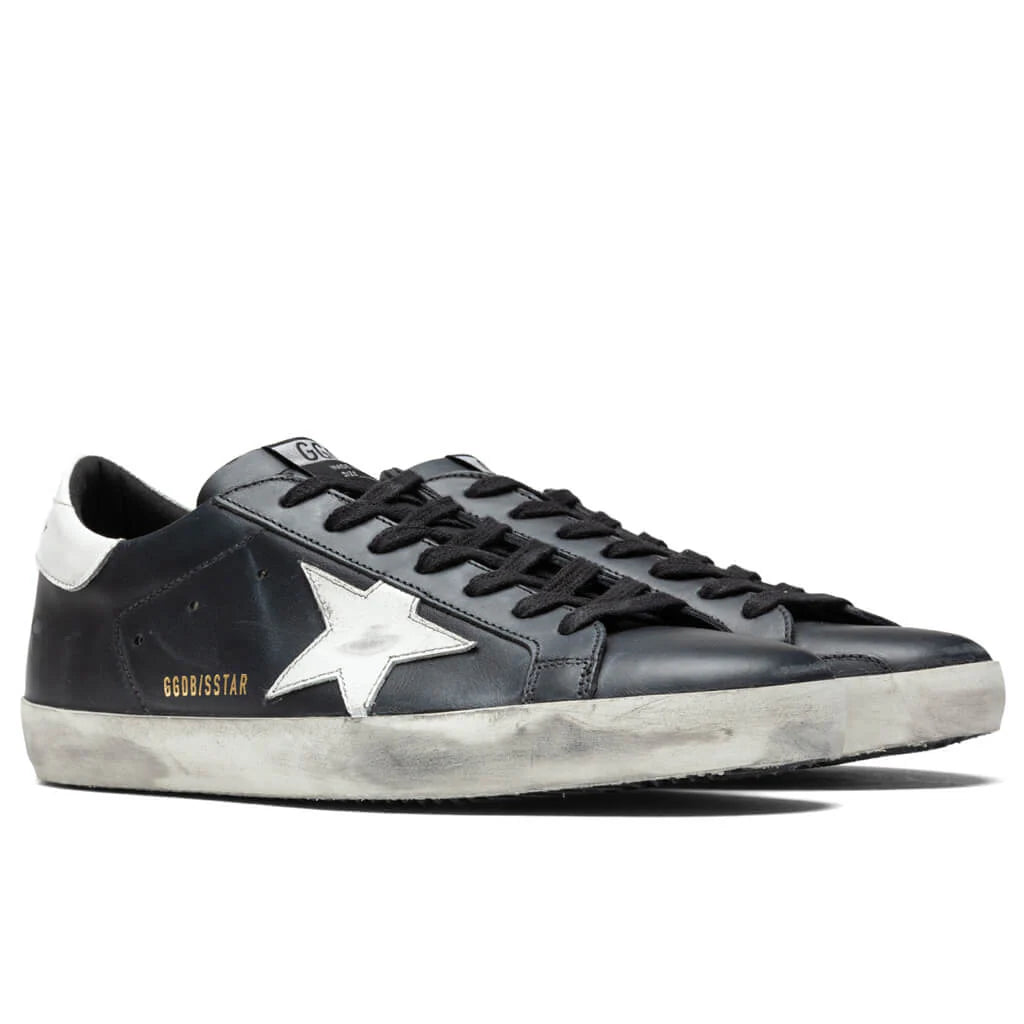 Super Star Sneakers Black White