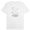 Numeric Logo Mako Cotton T Shirt White