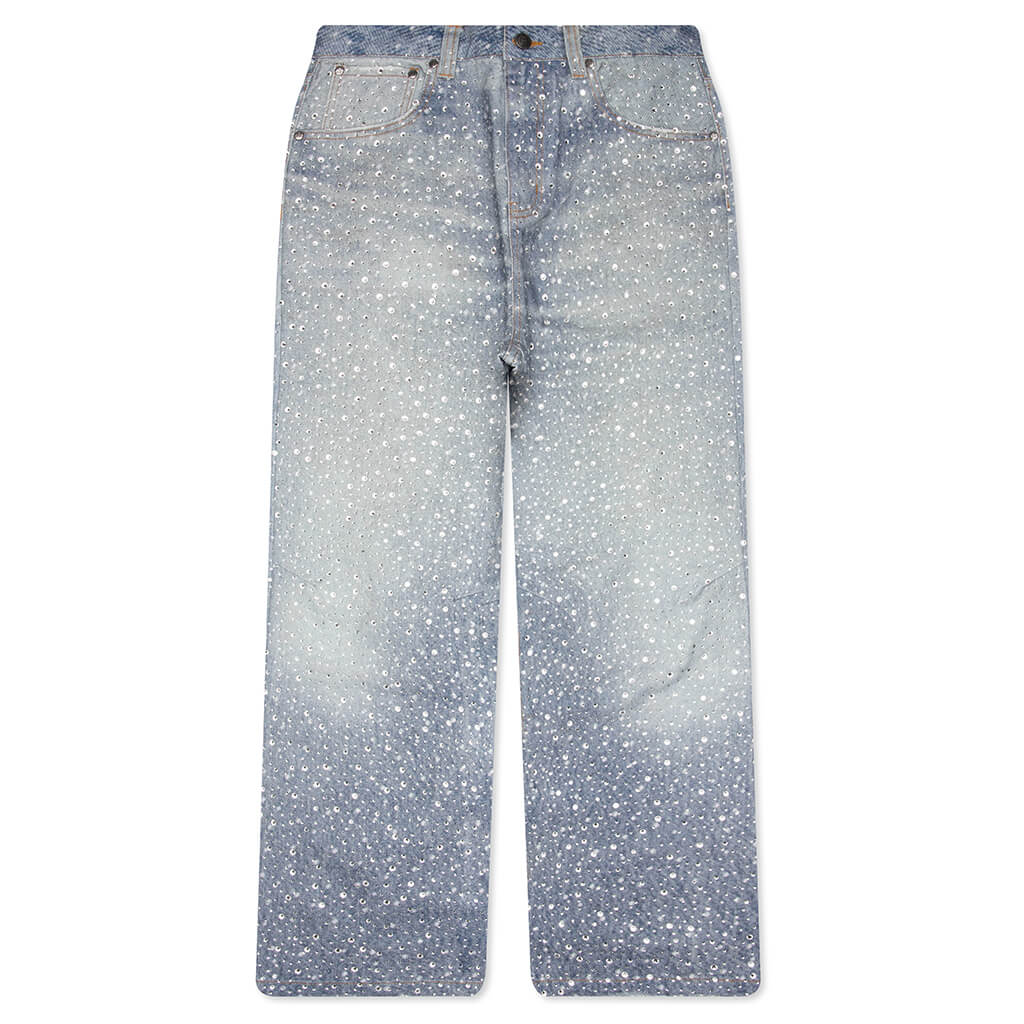 20K Swarovski Diamond Boro Jean Blue