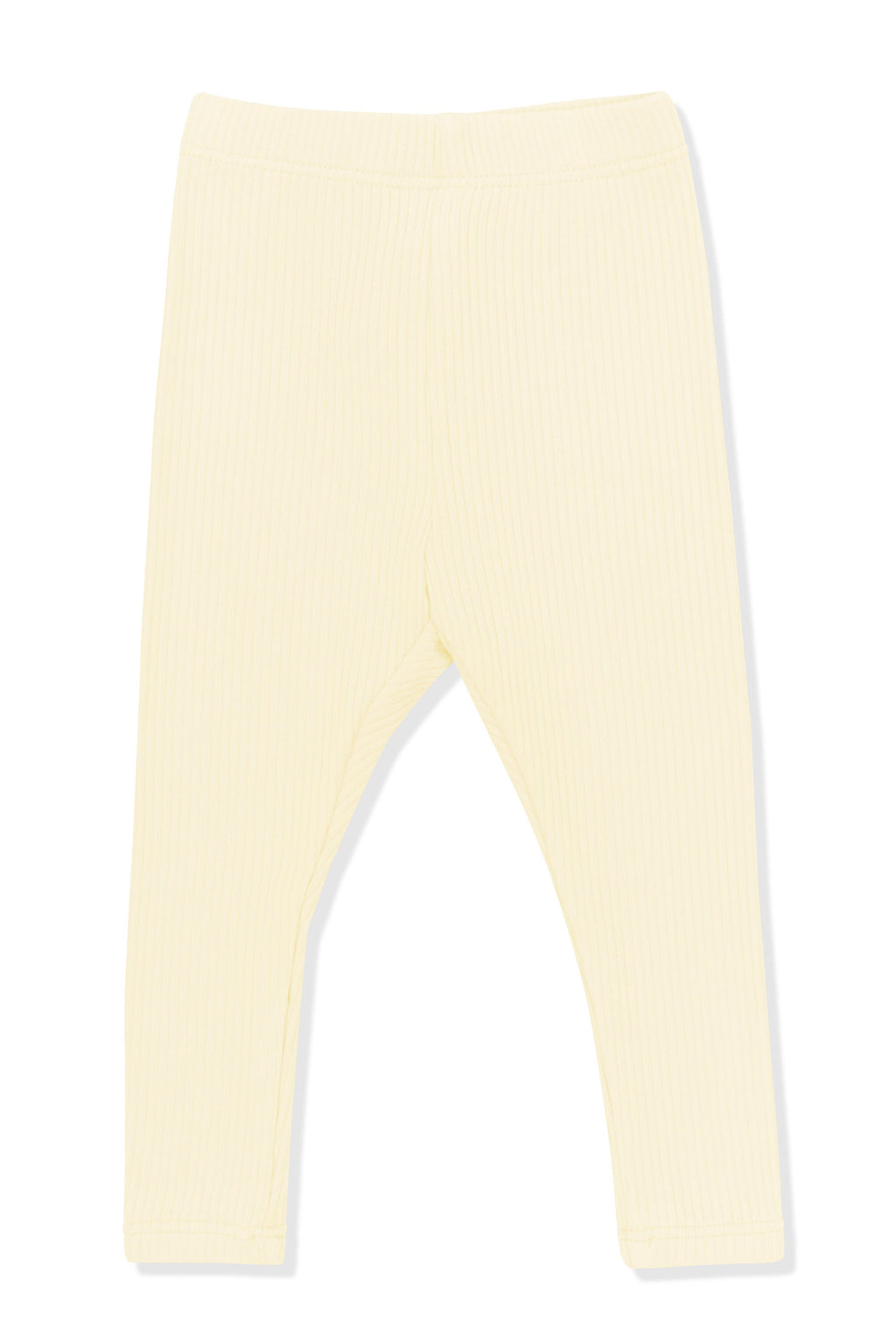 Ribbed Leggings in Chamomile
