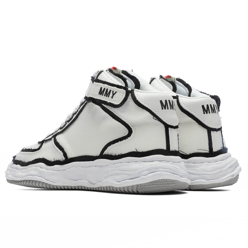 Wayne Overhanging Canvas High White