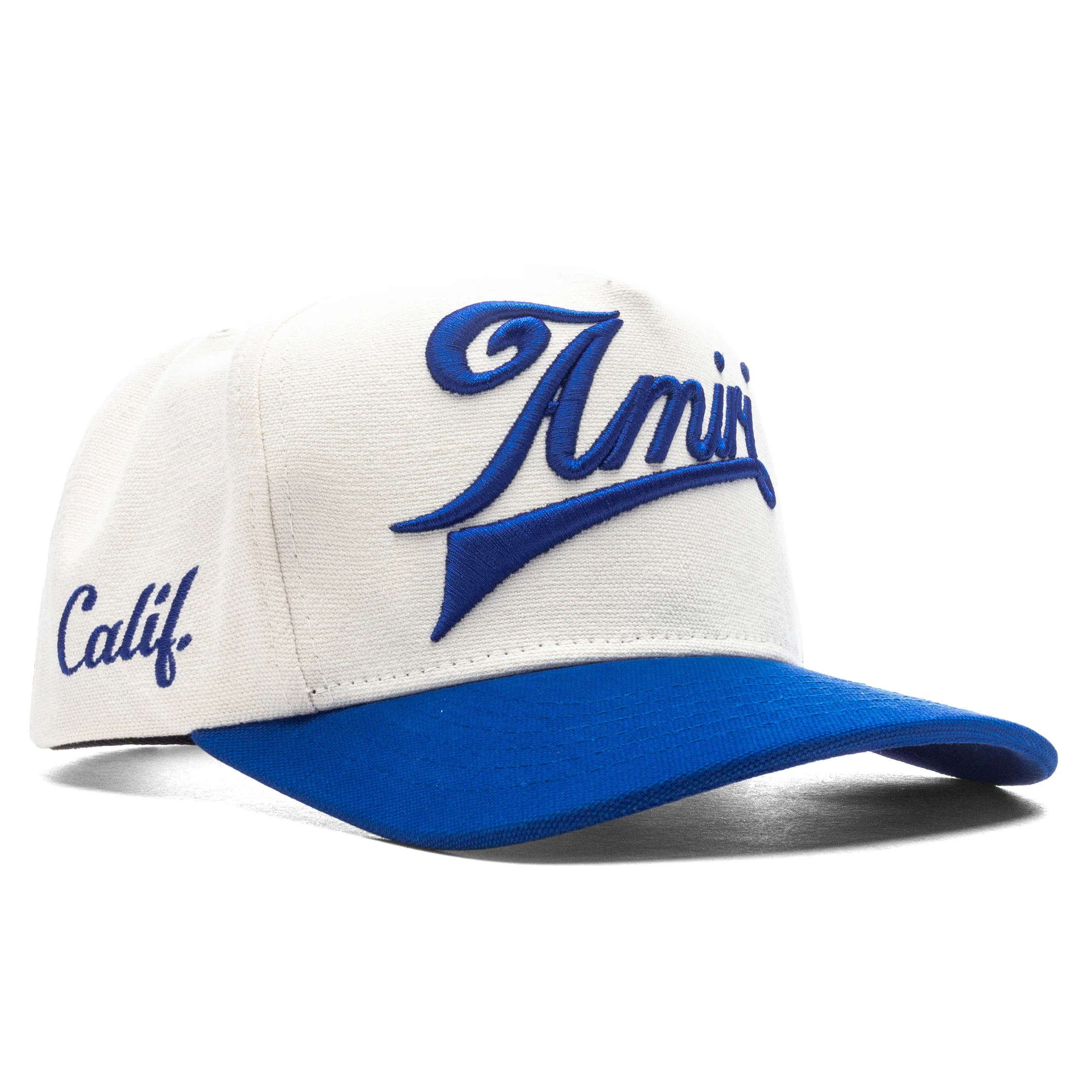 Two Tone Canvas Hat True Blue