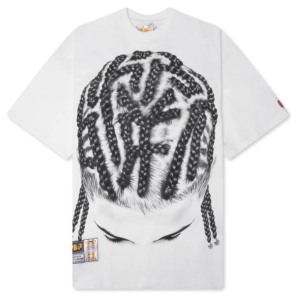 The Boy Braids Tee White