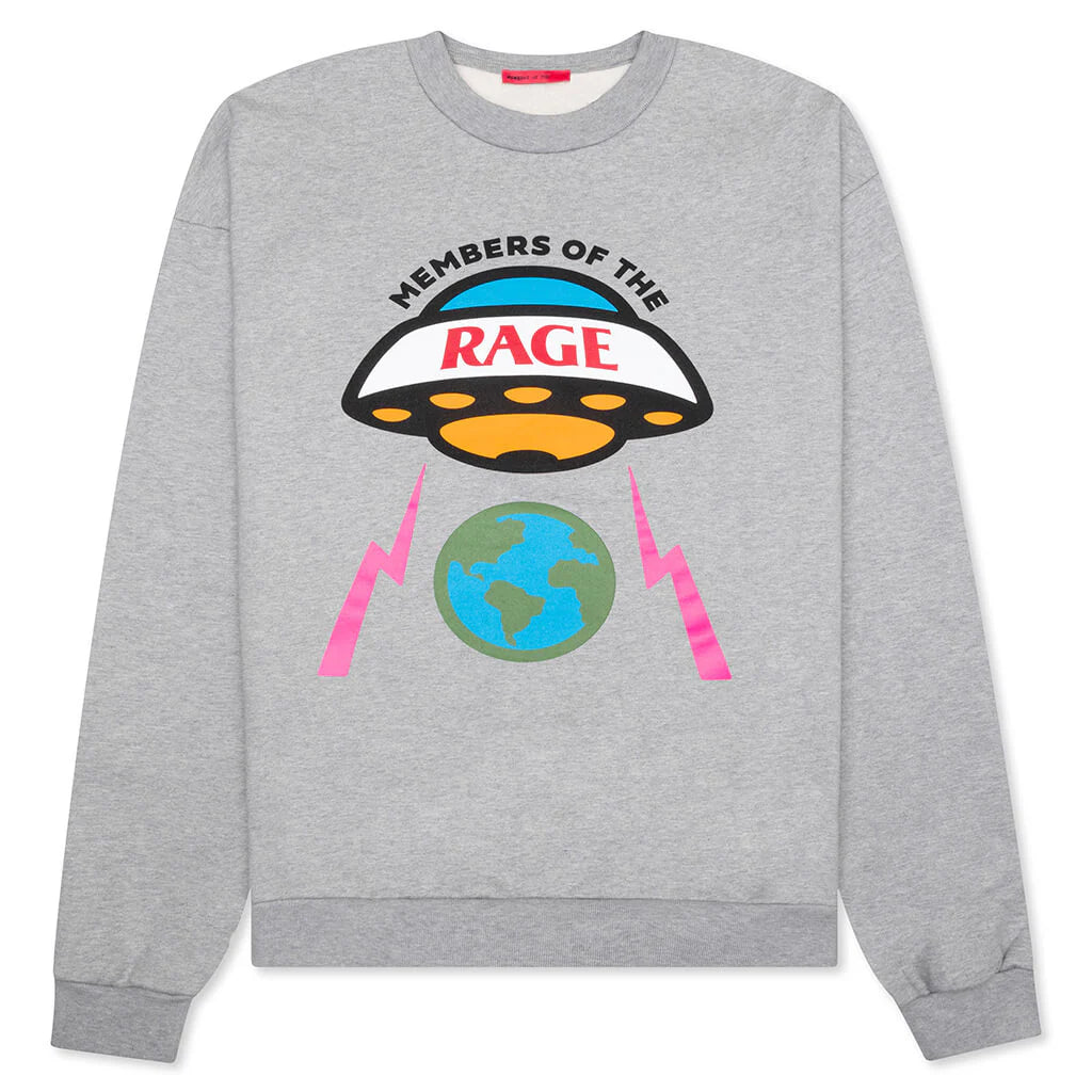 Crewneck Big Logo Heather Grey