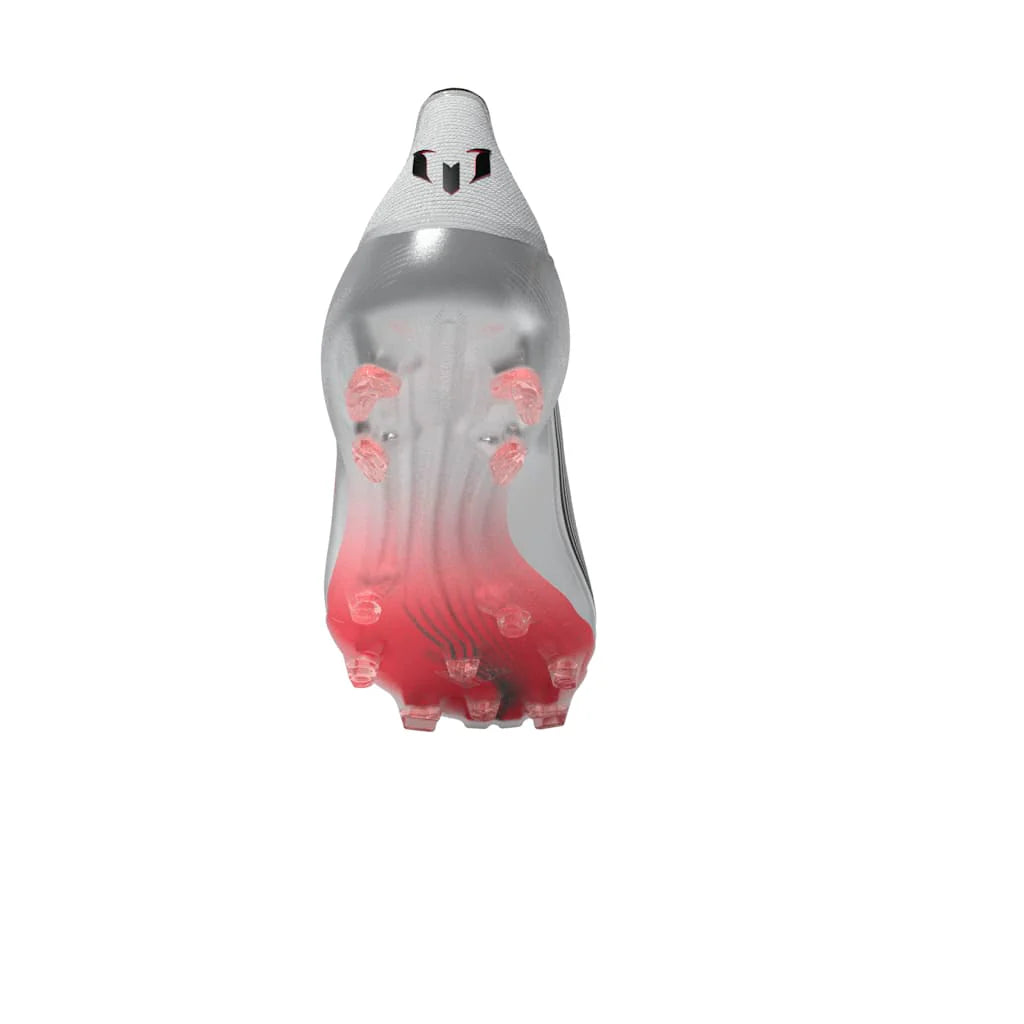 adidas F50 Messi Elite Firm Ground Soccer Cleats White Red