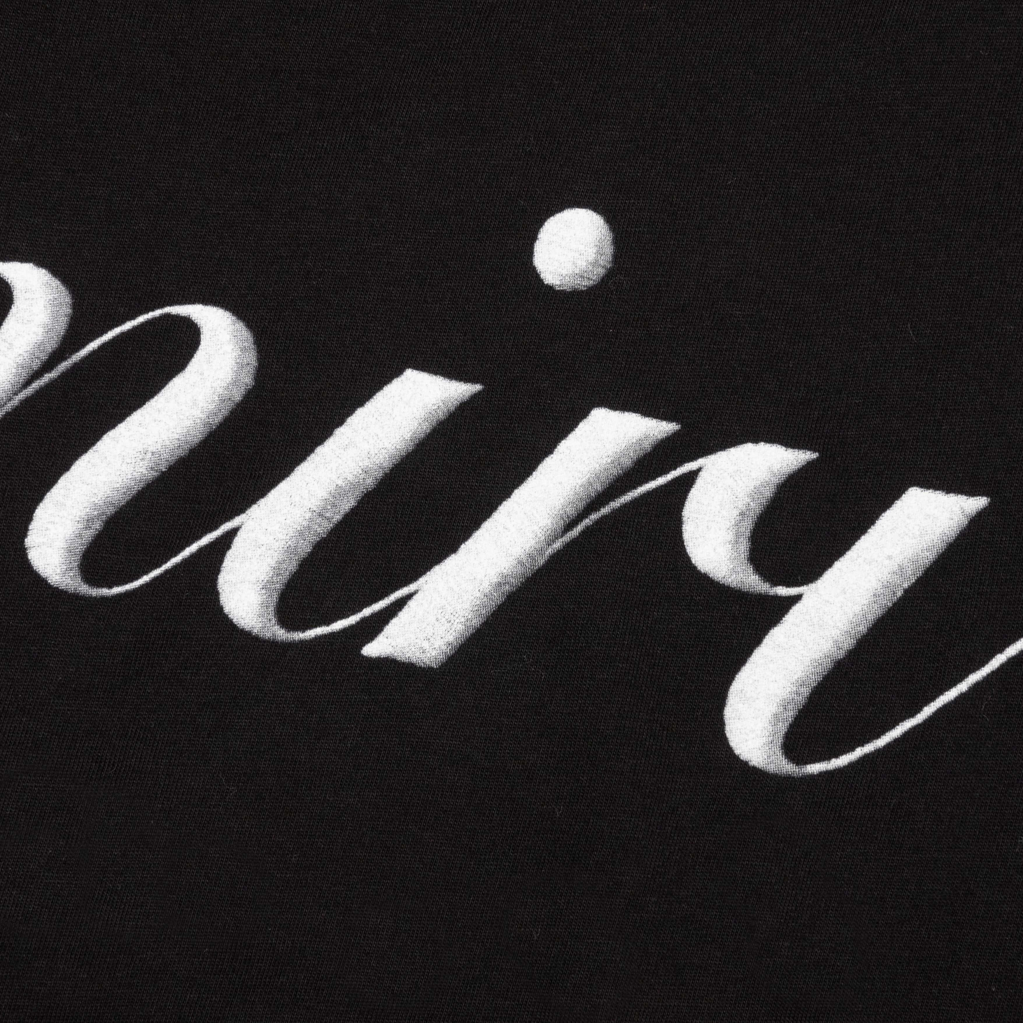 Script Logo Tee Black