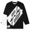 No Name A L S Tee Black White