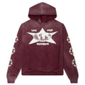 Barriers Cowrie Shell Hoodie Maroon