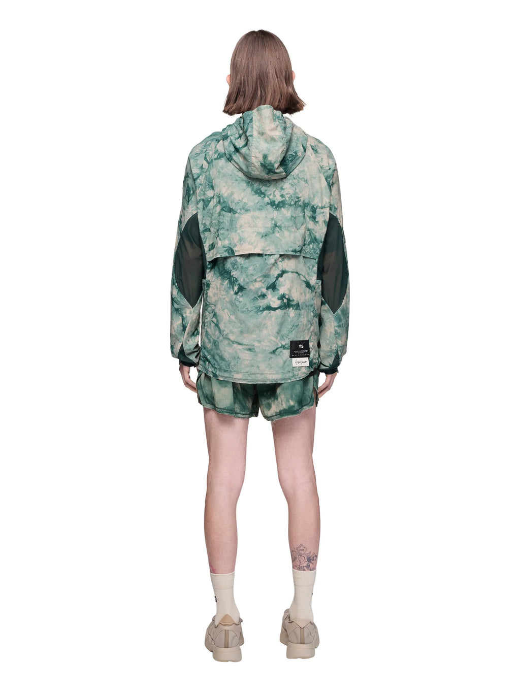 Adidas Mens Y 3 All Over Print Running Jacket