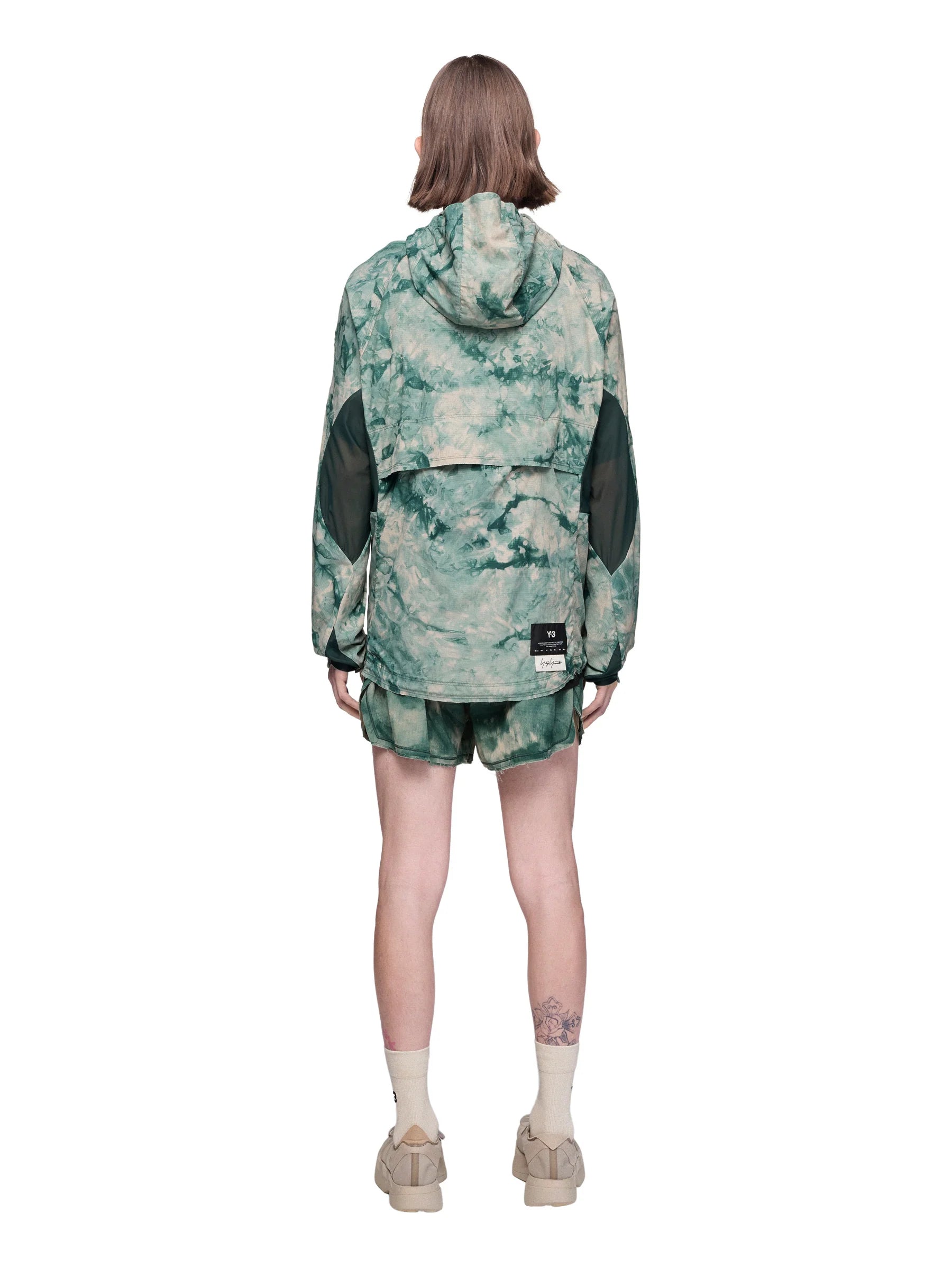 Adidas Mens Y 3 All Over Print Running Jacket