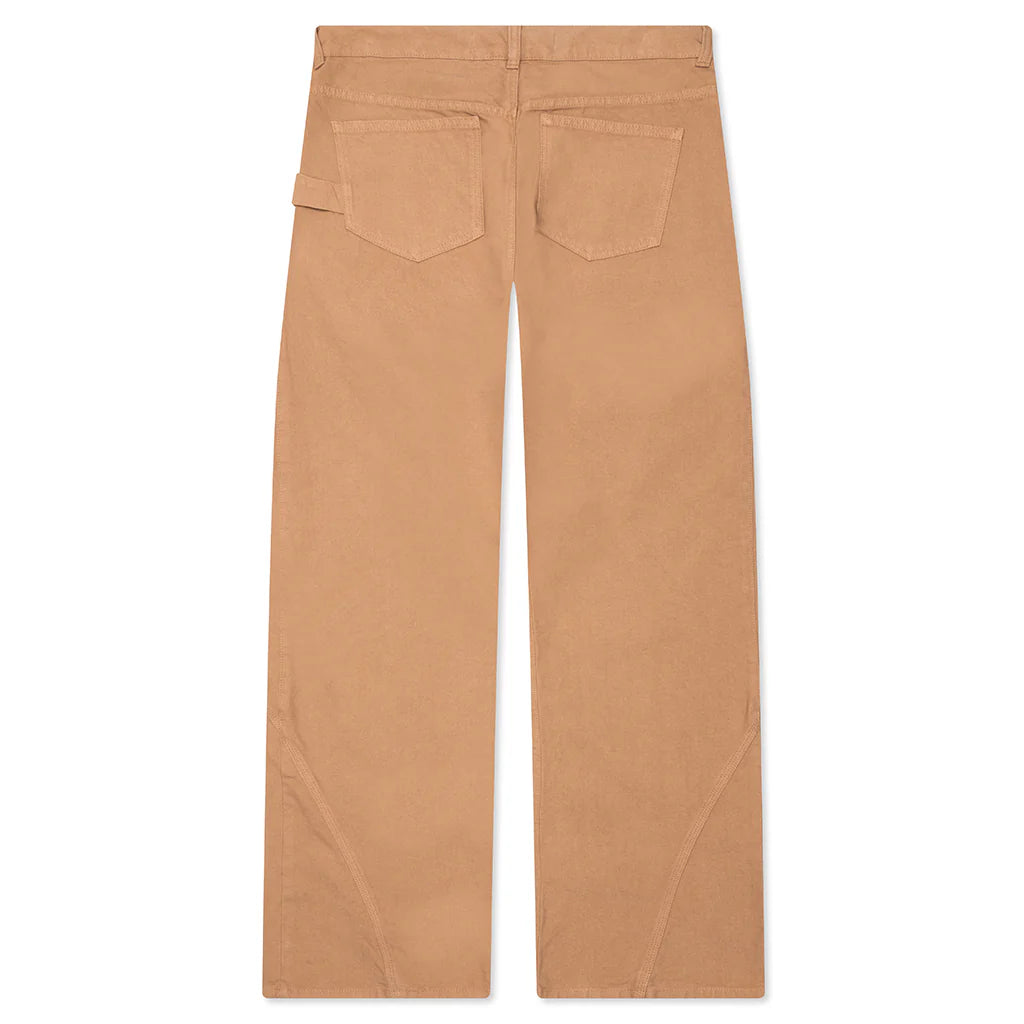 Twisted Workwear Trousers Flax