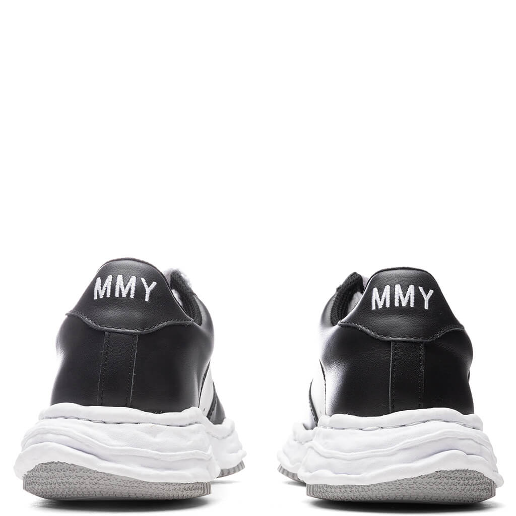 Wayne Low OG Sole Leather Sneaker Black White