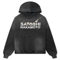 Satoshi Ice Hoodie Washed Black