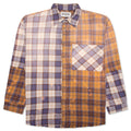 Patchwork Logo Flannel Brown Multi