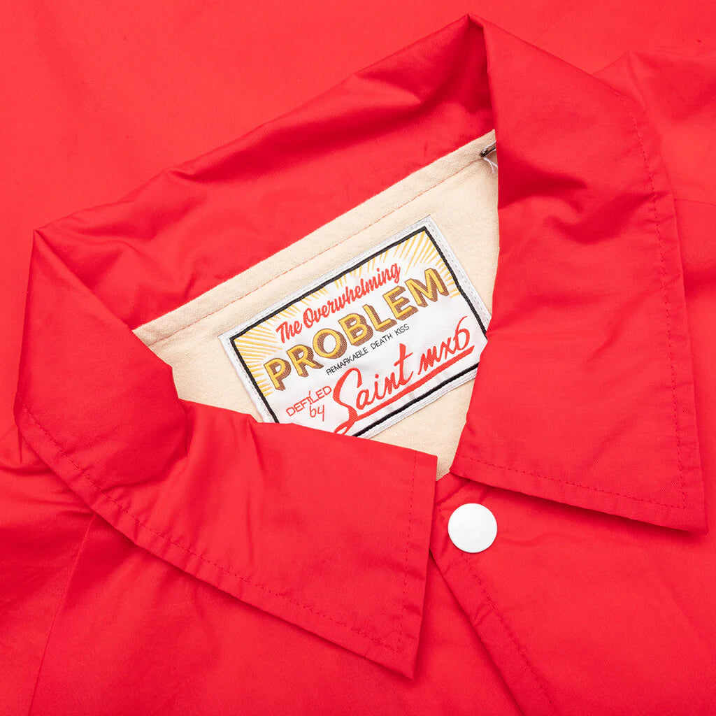 Coach Jacket Red