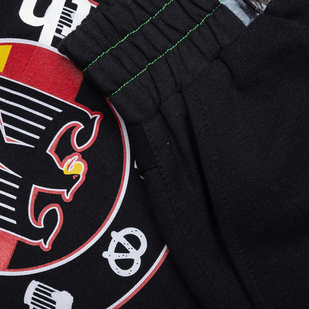 Black Remoir Reconstructed Sweatpant Black