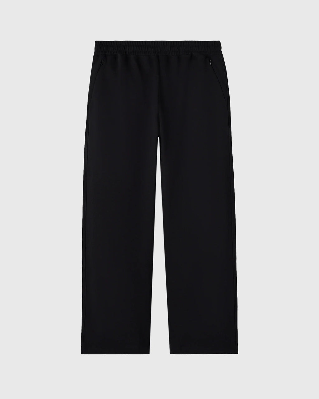 Double Knit Script Sweatpant Black