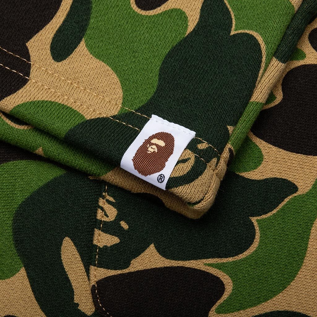ABC Camo Shark Sweat Shorts Green