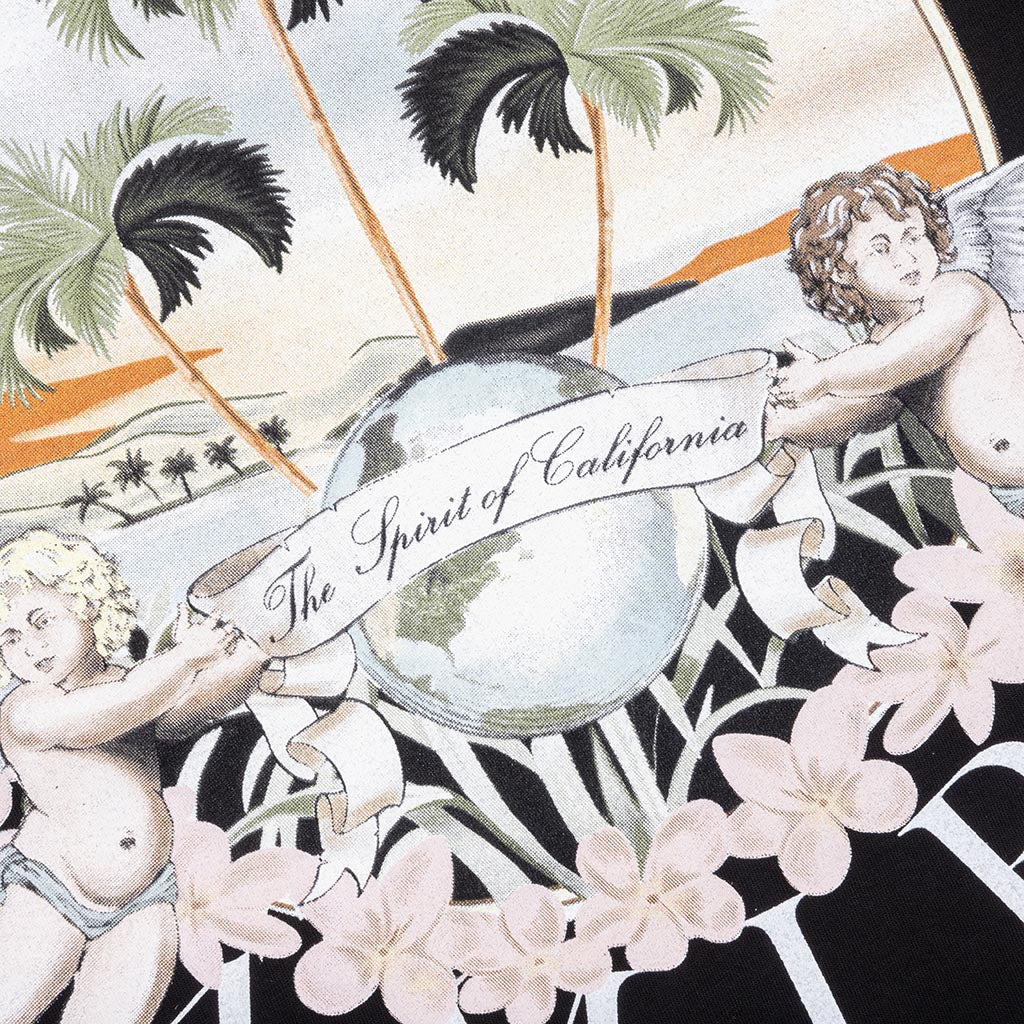Cherub Palm Tee Black