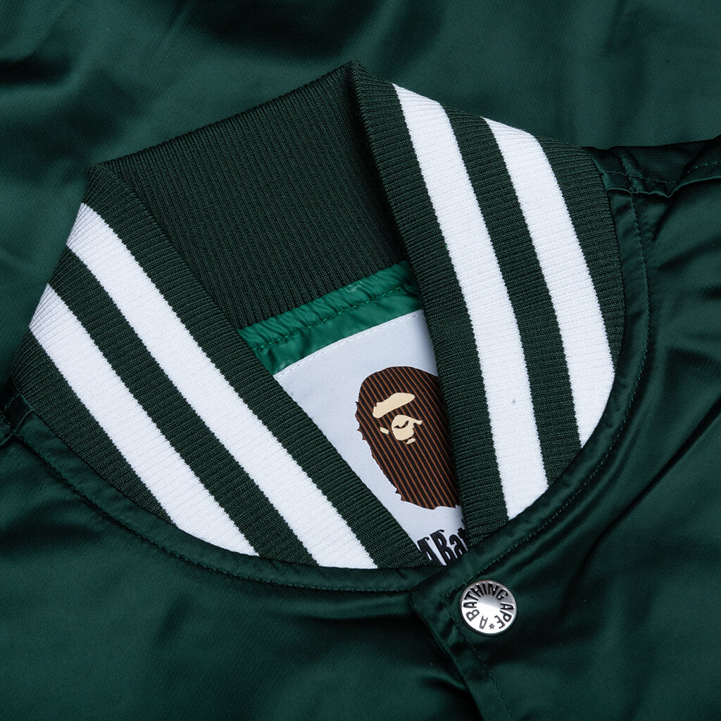 Baseball Varsity Jacket Green