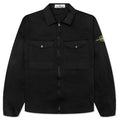 Regular Fit Overshirt Black