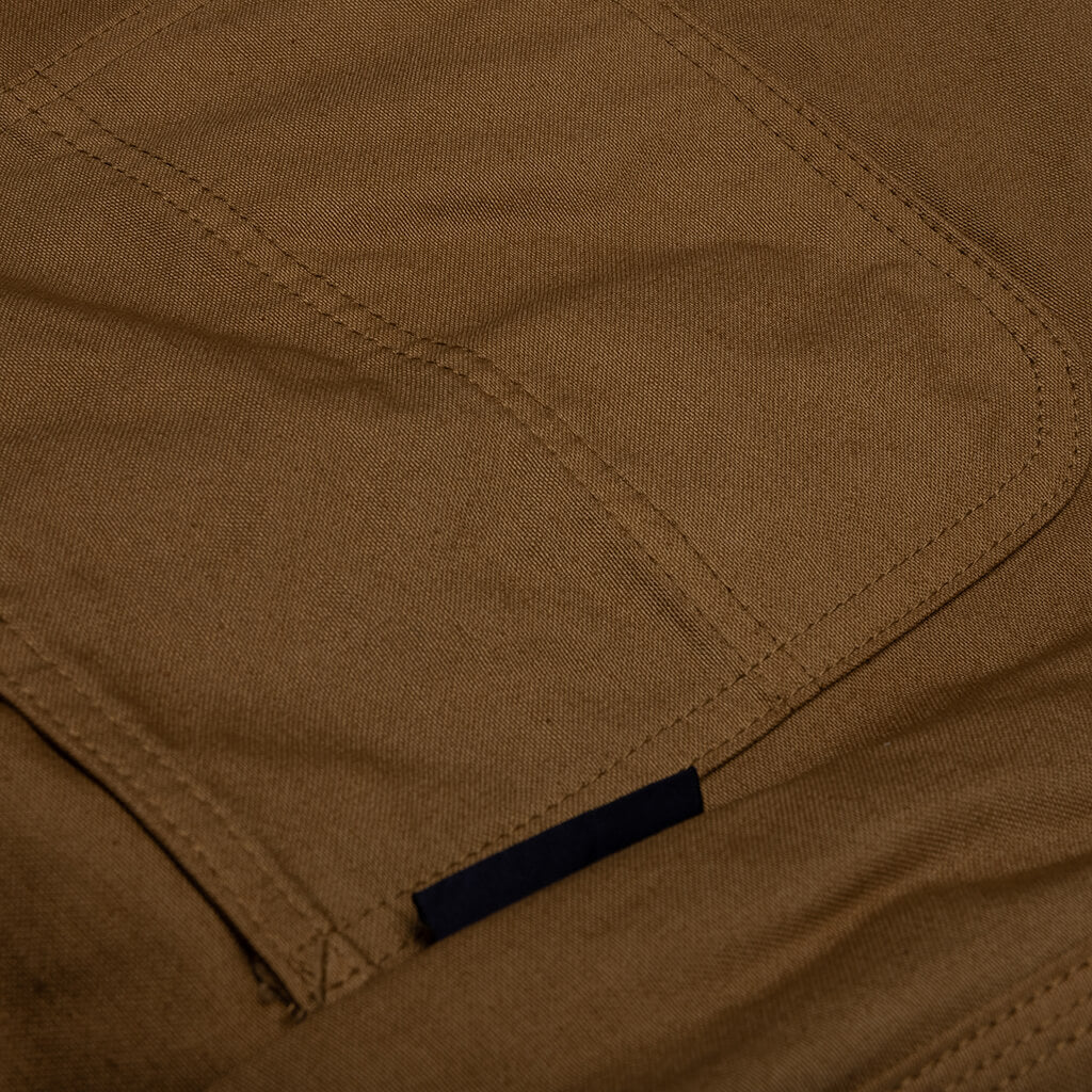Elasticated Waist Utility Shorts Beige