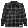 Tartan Check Shirt LS Black
