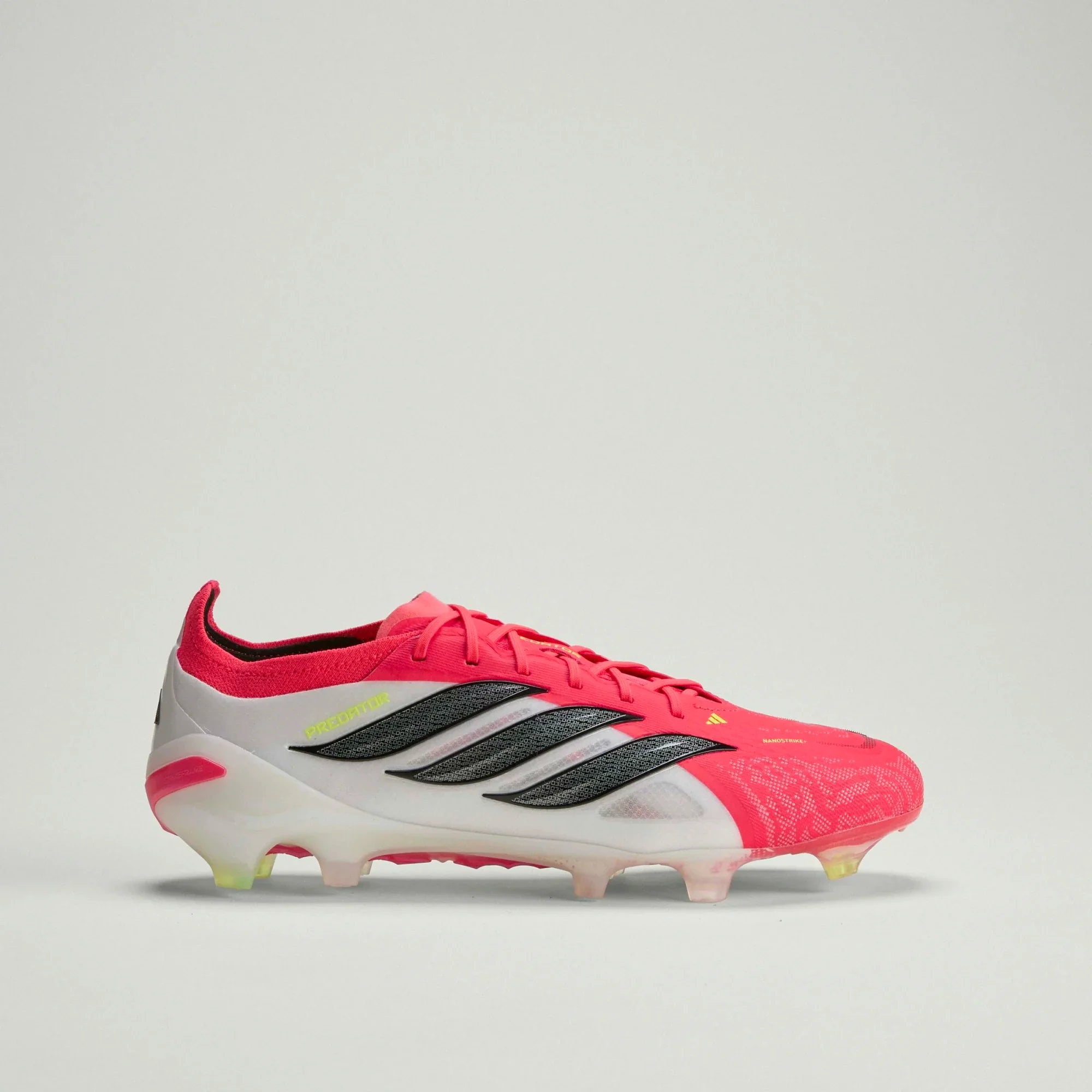 adidas Predator Elite FG Firm Ground Mens Soccer Cleats Lucid Red Black White