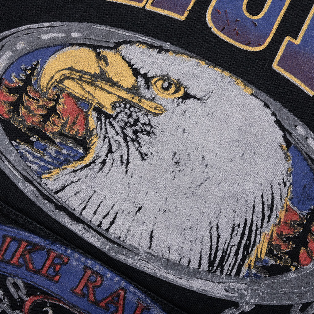 Screaming Eagle Hoodie Vintage Black